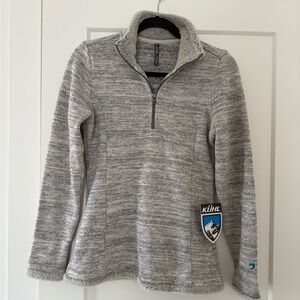 NWT Kuhl Alska Quarter Zip Sweatshirt Base Layer Sweater Small